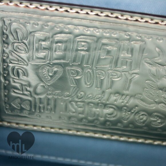 COACH Poppy Is A Girl XL Wristlet - Picture 8 of 14